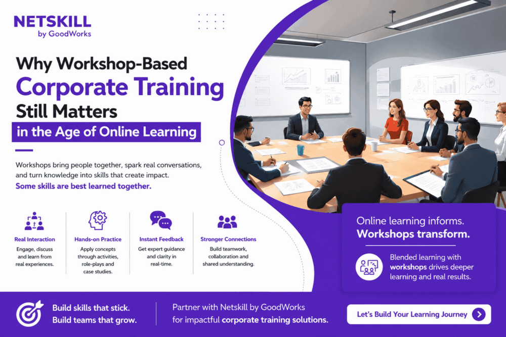 Why Workshop-Based Corporate Training Still Matters in the Age of Online Learning
