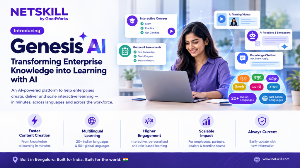 Introducing Genesis AI Transforming Enterprise Knowledge into Learning with AI