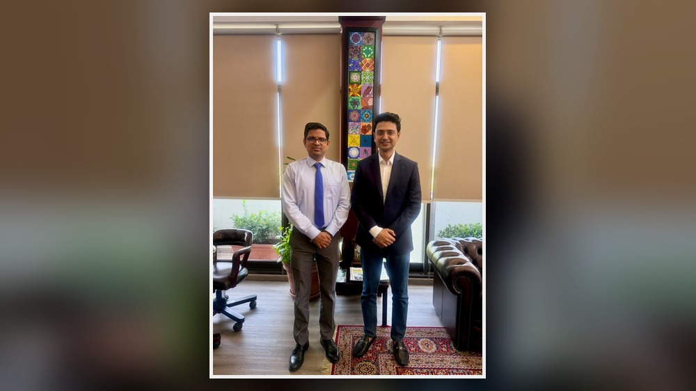 Vishwas Mudagal Meets Consul General of India in Dubai to Discuss the UAE–India Technology Bridge
