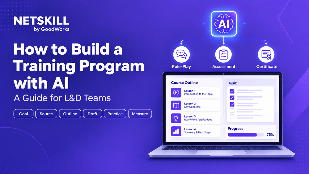 How to Build a Training Program with AI: A Guide for L&D Teams